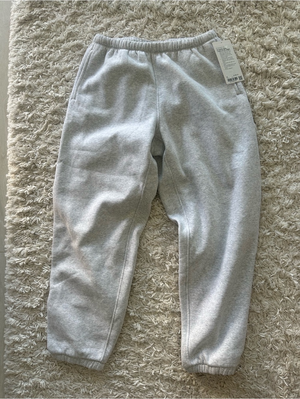 lululemon athletica Light Gray Women's Fleece Jogger Pants